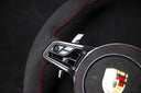 Volant Porsche 911 – Carbone & Alcantara – Détails Rouges | LZ Performance
