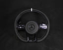 Volant Mercedes-Benz C63 AMG / G-Class – Cuir Noir Premium – Détails Blancs | LZ Performance