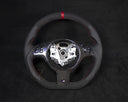 BMW E46 Cuir Wheel Roule Rouge Détails