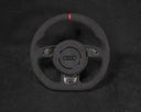 AUDI B8 ALCANTARA VELLEUR, DÉTAILS ROUGES