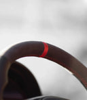 BMW E46 Cuir Wheel Roule Rouge Détails