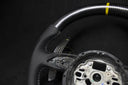 AUDI B8 Carbon et Alcantara Wheel, Détails jaunes