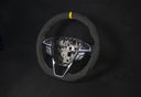 Ford Mondeo Alcantara volant, détails jaunes