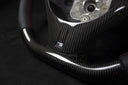 BMW E8X/E9x Direction en carbone/cuir, détails rouges