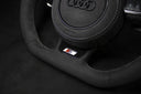 AUDI B8 ALCANTARA Ve au volant, Détails blancs V2