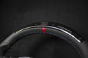BMW E46 Cuir LED Wheel Rouge Détails