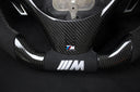 BMW E8X/E9X Carbon/Alcantara LED LE LEEUR DÉTAILS BLANCS