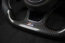 Audi B9 Carbon/Cuir Wheel White Détails