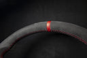 BMW E60, E61 ALCANTARA RATT ROUGE Détails Forgé Carbon