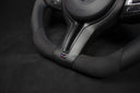 BMW S-Series Alcantara/Cuir Ratt, LED Matt Carbon