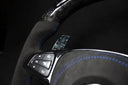 Volant Mercedes-Benz C63 AMG / G-Class – Forged Carbone & Alcantara LED – Détails Bleus Flocons Bleus | LZ Performance