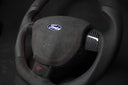 Ford Focus V2 ST/RS MK2 ALCantara/Direction en cuir, Détails rouges