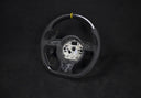 AUDI B8 Carbon et Alcantara Wheel, Détails jaunes