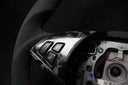 BMW E60, E61 ALCANTARA RATT ROUGE Détails Forgé Carbon