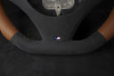BMW E8X/E9X Alcantara/Saddle Brown Le cuir en cuir