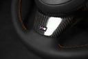 BMW E60, E61 Cuir Wheel Détails orange