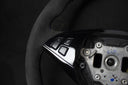 BMW E60, E61 ALCantara/Cuir Ratt Blue Détails