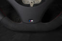 BMW E8X/E9X Alcantara/Direction du cuir, Détails rouges
