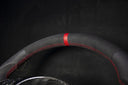BMW E46 Cuir Wheel Roule Rouge Détails