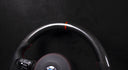 BMW S-Series Carbon/Ventilated Leather Steel, Détails rouges