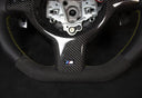 BMW E46 Cuir Wheel Wheel Détails jaunes