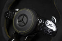 Volant Mercedes-Benz C63 AMG – Alcantara & Carbone – Détails Jaunes Édition Spéciale | LZ Performance