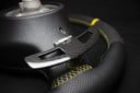 BMW E46 Cuir Wheel Wheel Détails jaunes