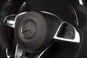 Volant Mercedes-Benz AMG – Cuir & Carbone Forgé – Couture Rouge Exclusive | LZ Performance