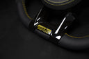 Volant Mercedes-Benz C63 AMG – Alcantara & Carbone – Détails Jaunes Édition Spéciale | LZ Performance