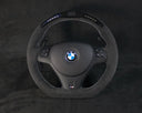BMW E8X/E9X Alcantara LED Volent blanc Détails
