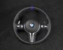 Volant en cuir BMW Série F Bleu