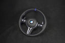 Volant en cuir BMW Série F Bleu