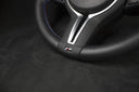 Volant en cuir BMW Série F Bleu
